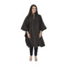 Waterproof Rain Poncho Deluxe PVC With Hood, Adult Size - Image 4