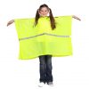 Child Waterproof Rain Poncho suit 6-10yrs Reusable Deluxe PVC High Vis 2