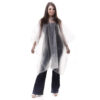 Waterproof Rain Poncho Deluxe PVC With Hood, Adult Size - Image 7