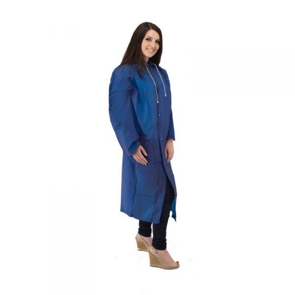 Waterproof Raincoat Pac A Mac EVA Blue